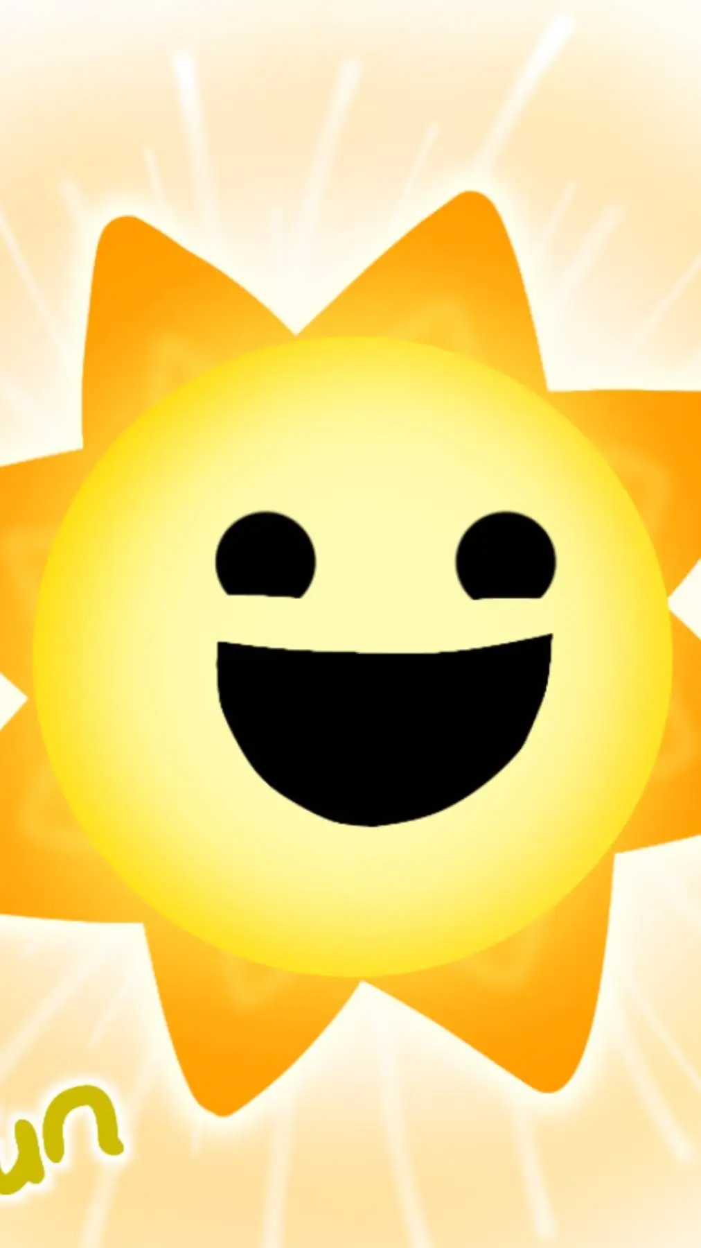 ai character: Mr. sun background
