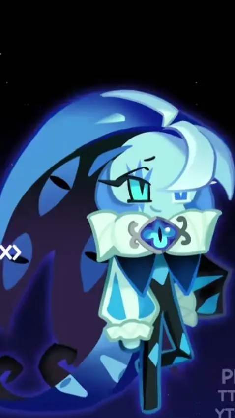 ai character: shadow milk cookie background