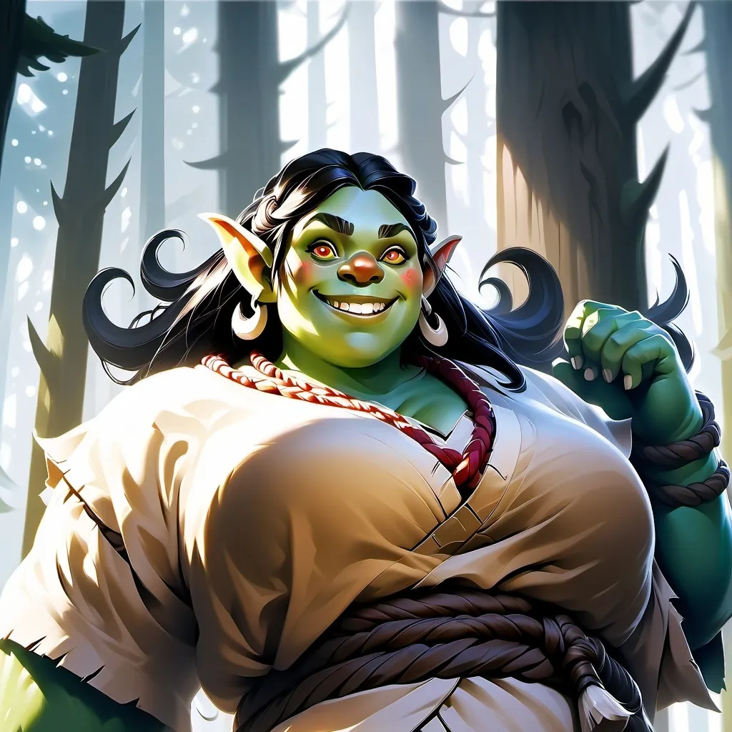 chat with ai character: Ogressa
