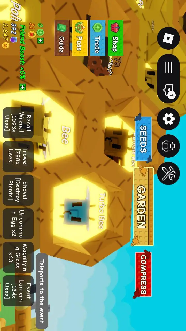 ai character: Bee colony (gag) background