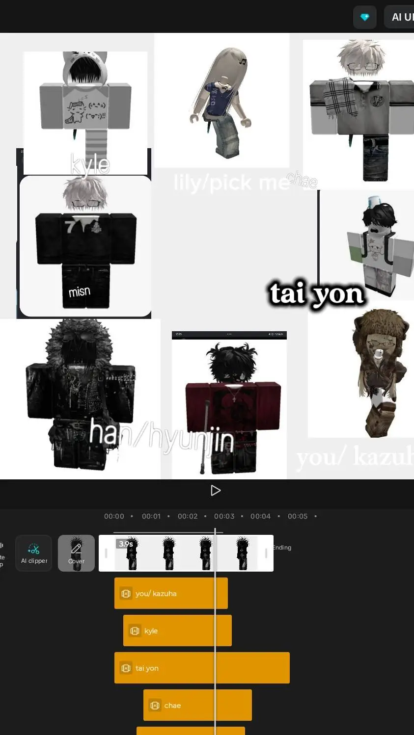 ai character: drama roblox  GCCC background