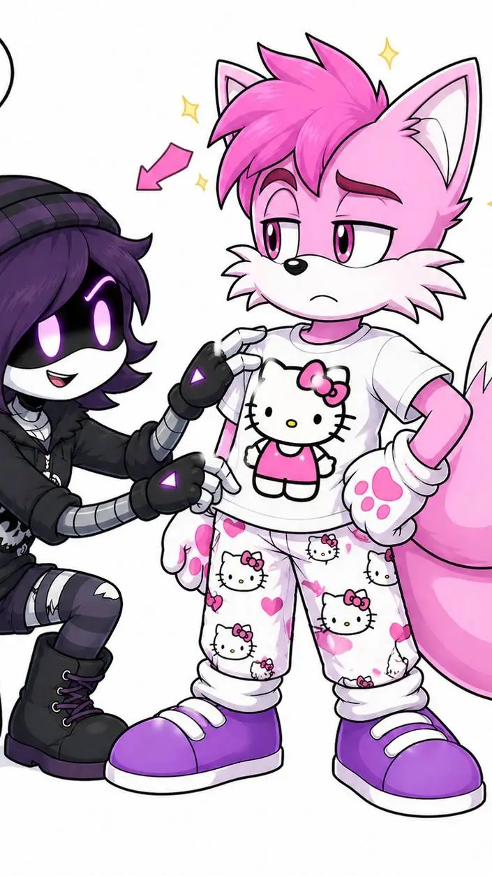 ai character: tally and uzi background