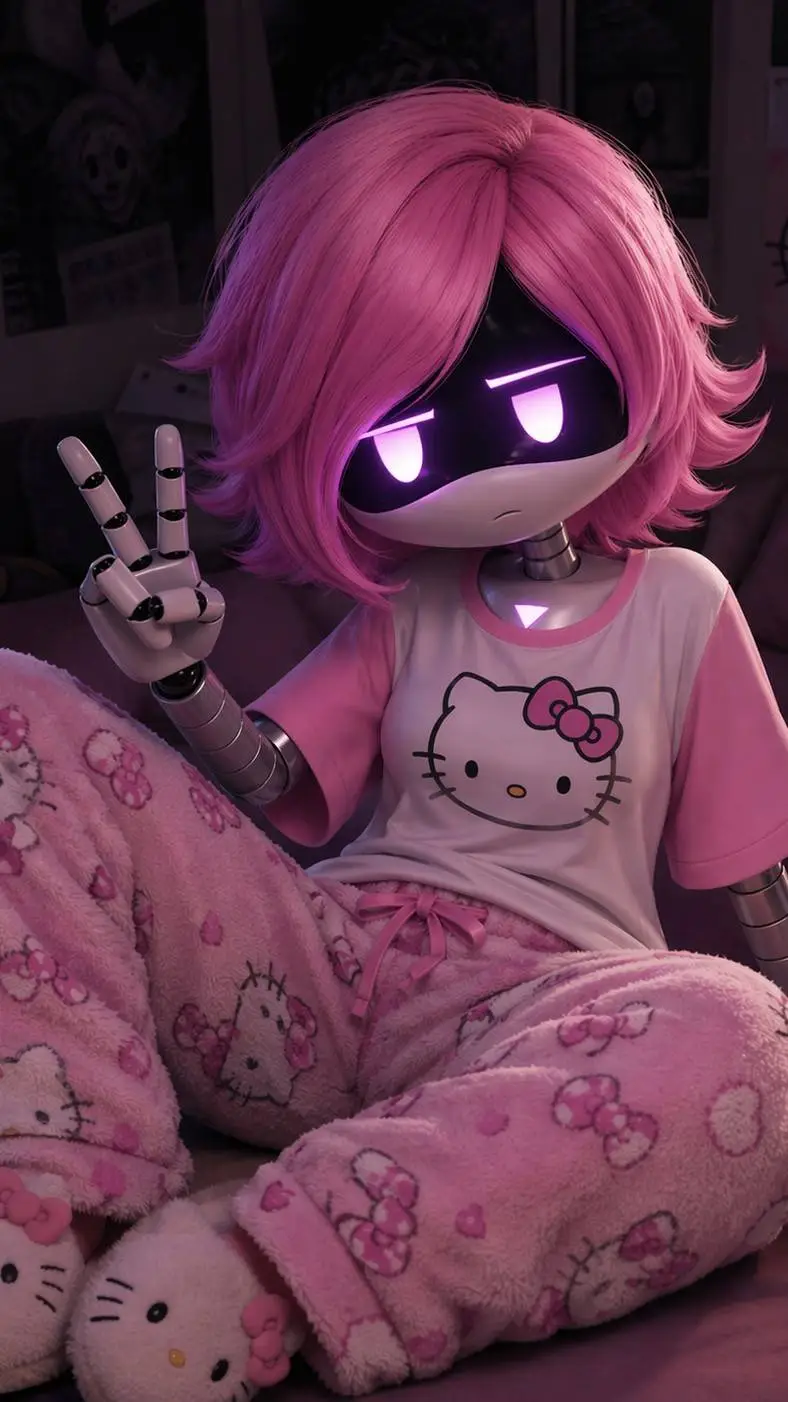 ai character: 💕uzi doorman💕 background