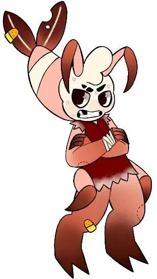 ai character: shrimp background