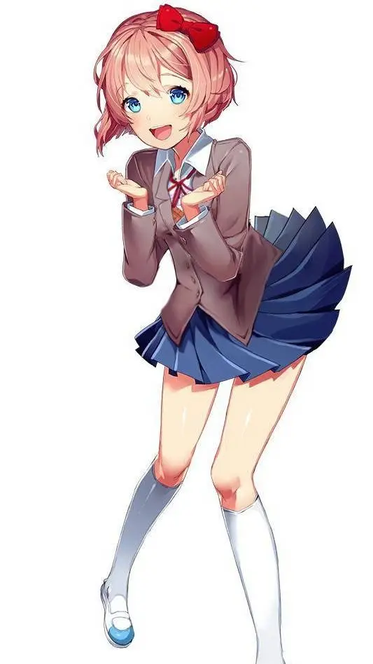 ai character: sayori  background