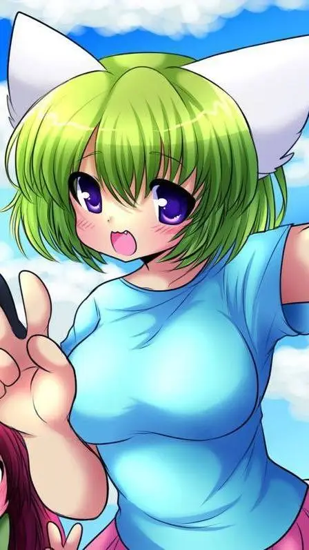 ai character: Raku-chan background