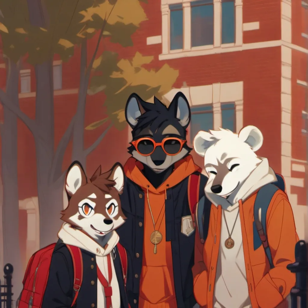 chat with ai character: furry college pt2