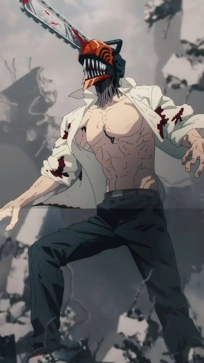 ai character: Denji/Chainsaw man background