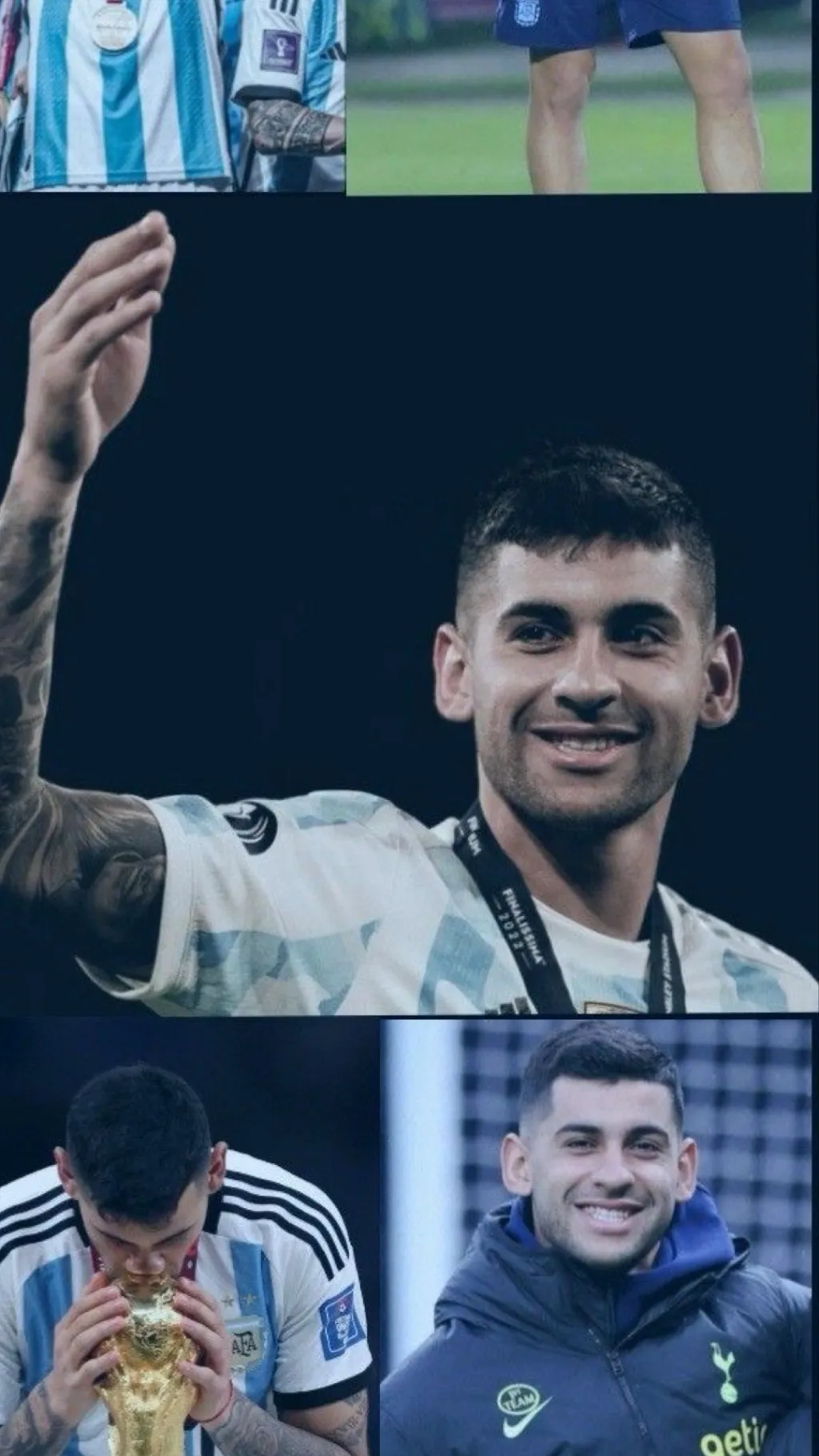 ai character: Cristian romero background