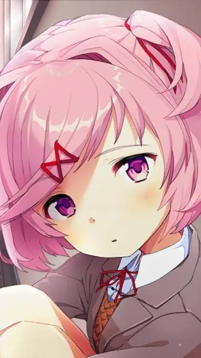 ai character: Natsuki ddlc background