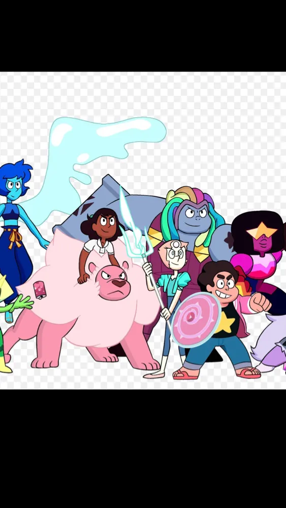 ai character: Crystal gems background