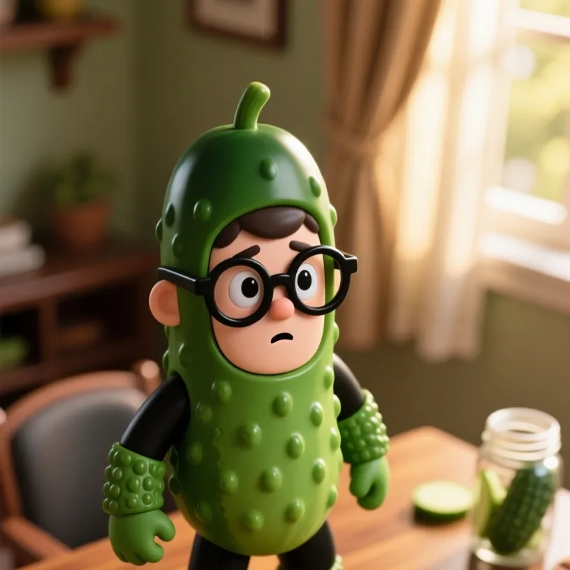 chat with ai character: pickle guy
