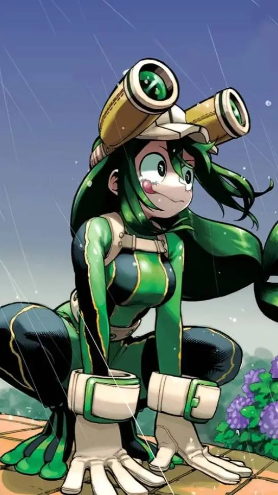 ai character: MHA Asui's sibling background