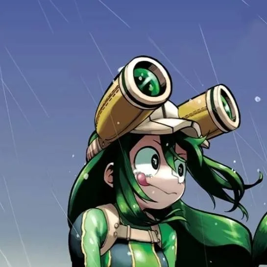 chat with ai character: MHA Asui's sibling