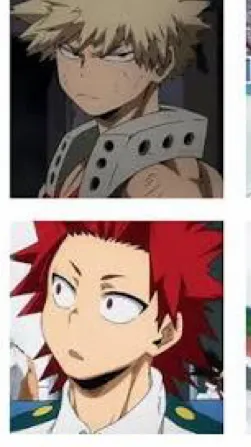 ai character: Kirishima+Bakugo background