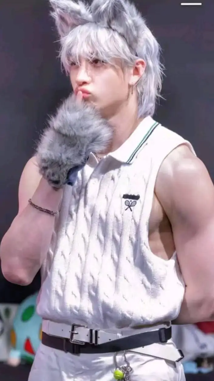 ai character: BANGCHAN  background