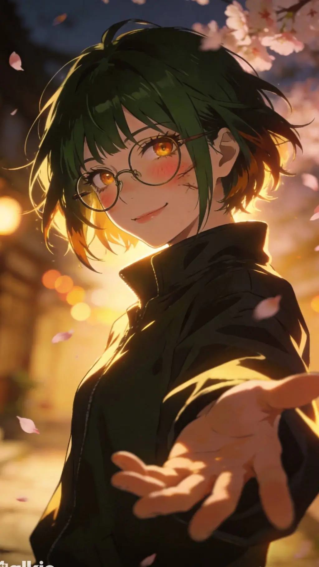 ai character: maki background