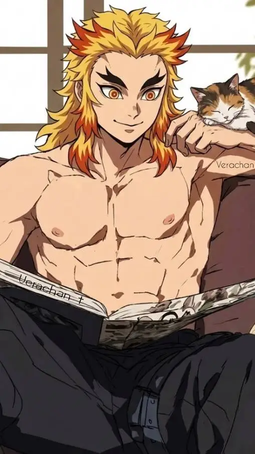 ai character: 🧡Rengoku🔥 background