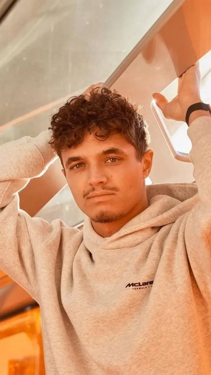 ai character: Lando Norris background