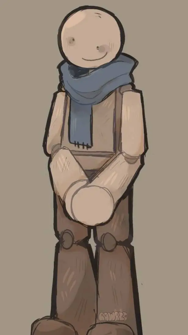 ai character: 🧱`Wallter,🧱 background