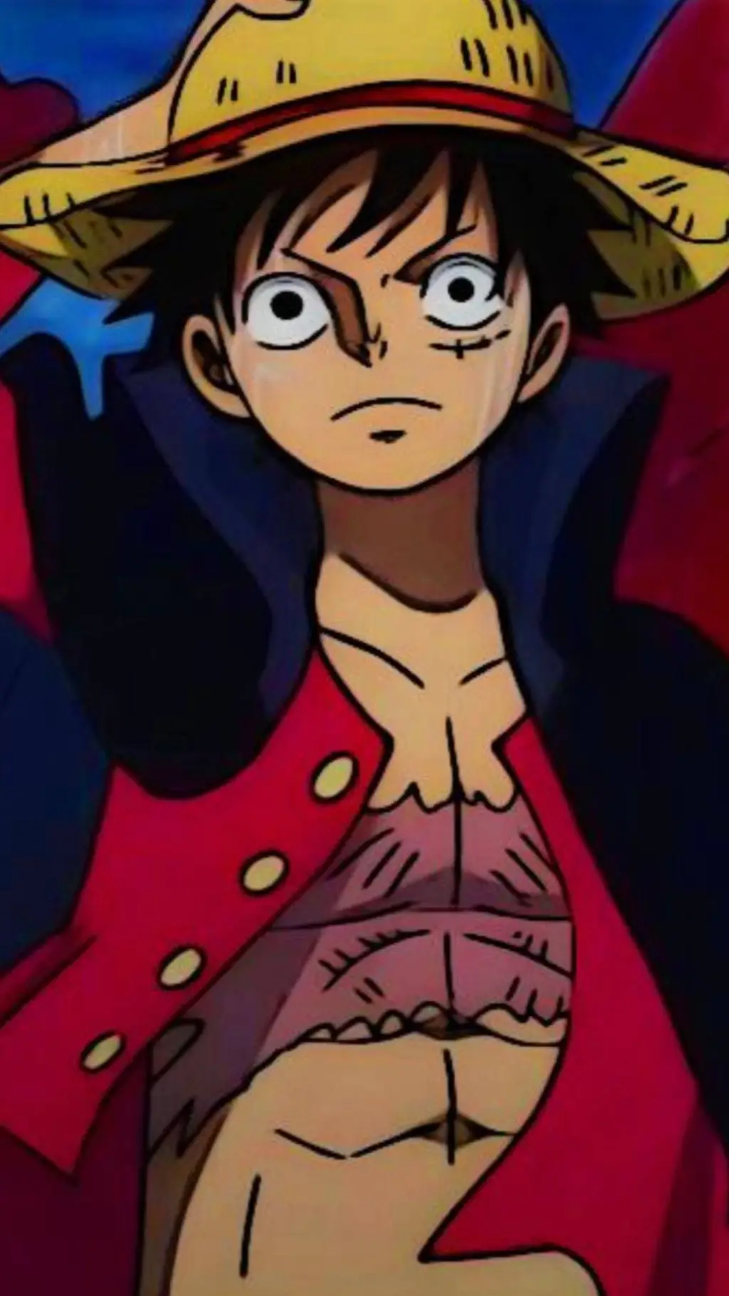 ai character: One Piece drunk background