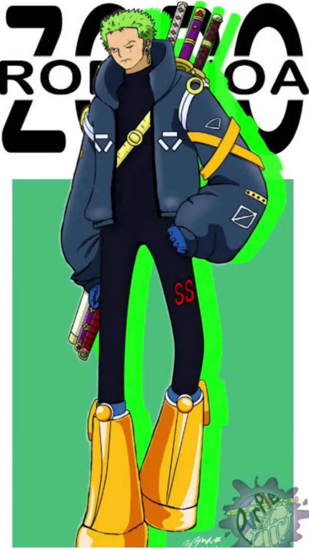 ai character: Law's gf background