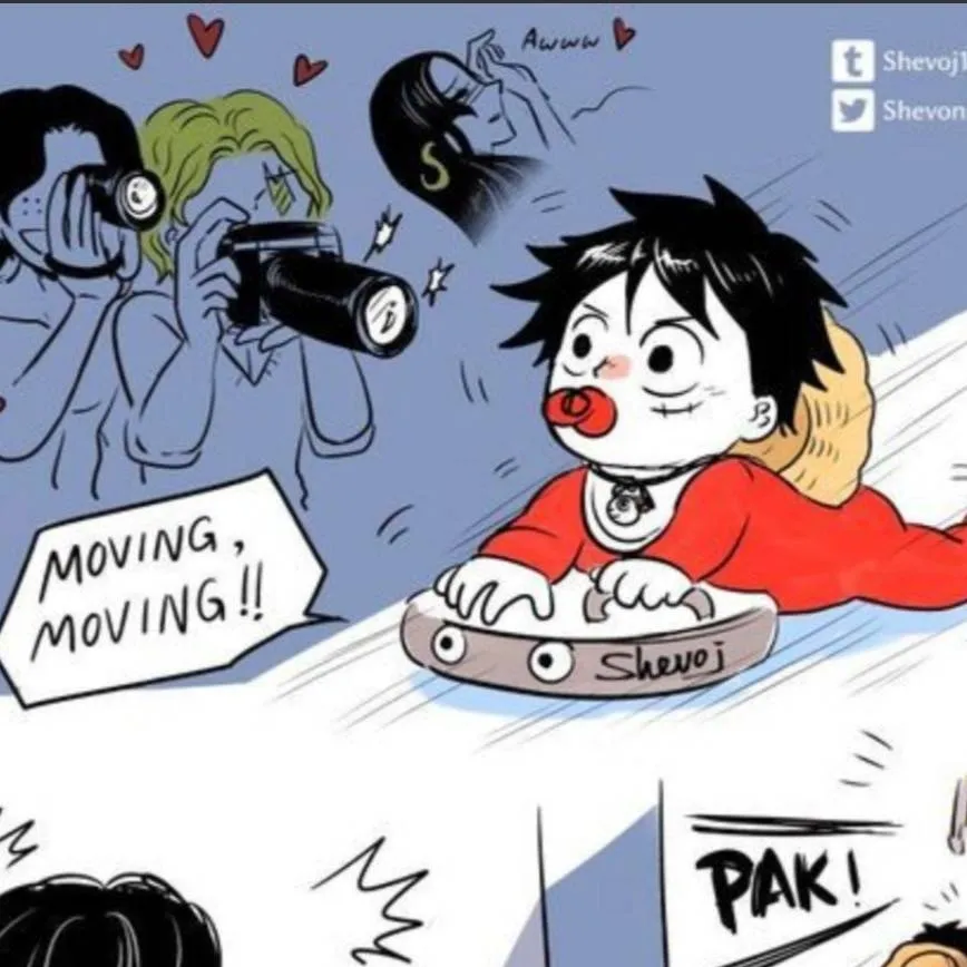chat with ai character: Baby Luffy