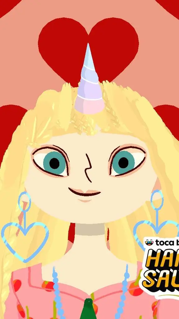 ai character: girl background