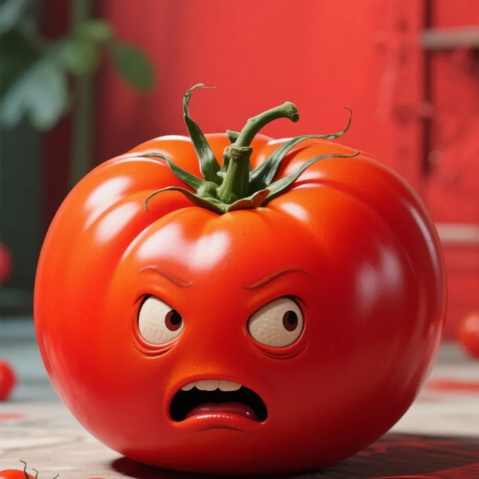 chat with ai character: Giant Tomato
