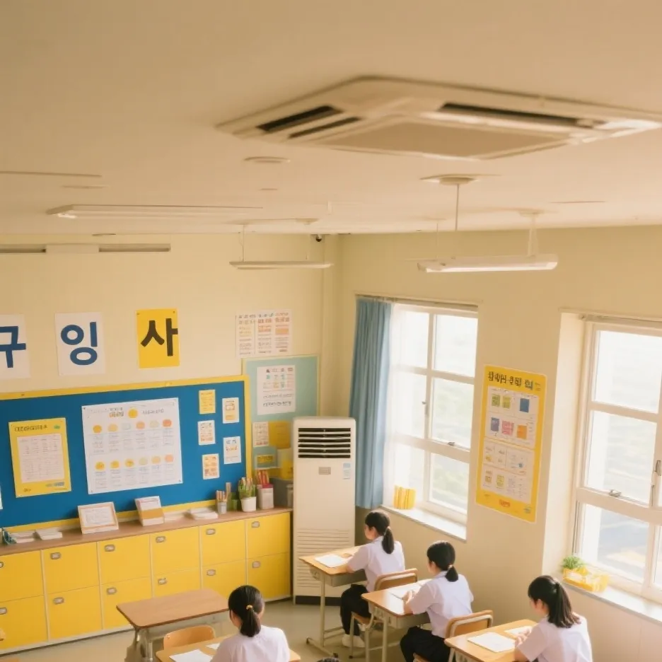 chat with ai character: Korean class