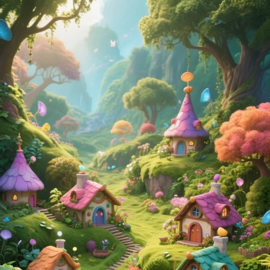 chat with ai character: Fairy Village