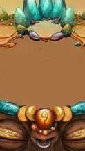 ai character: Amber Island background