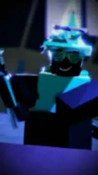 ai character: evil upbeat  background