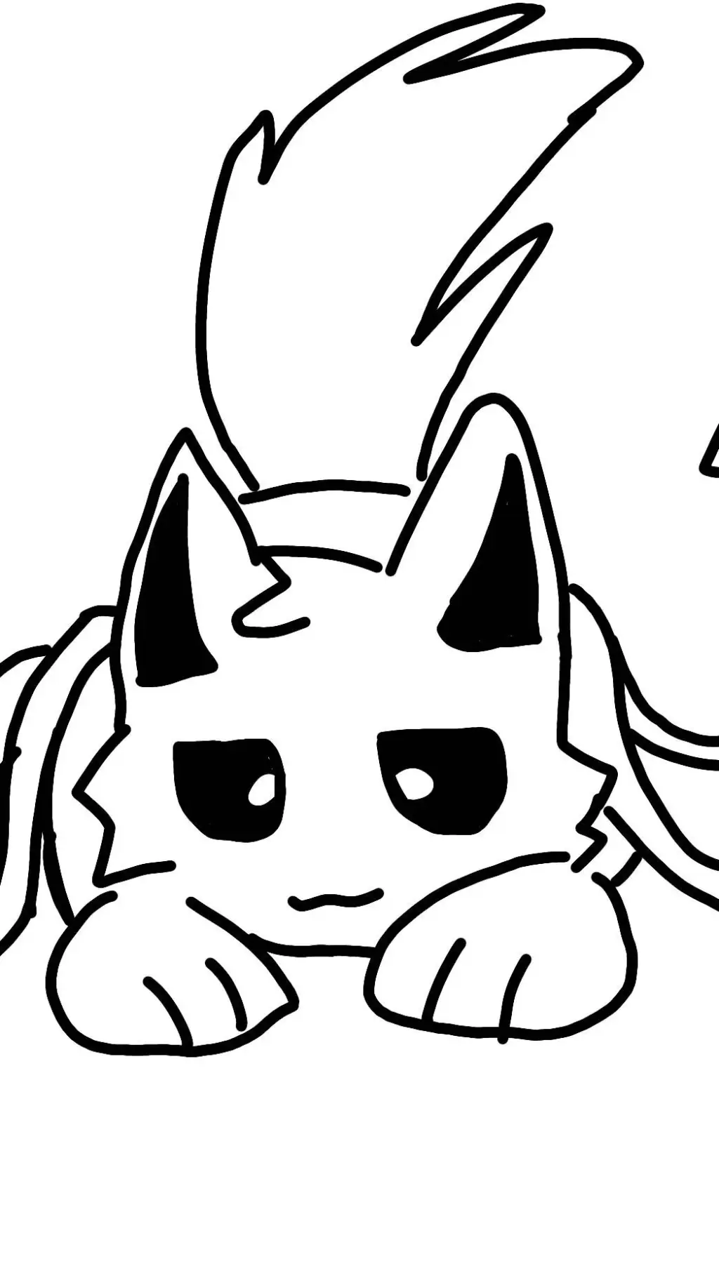 ai character: Furry infection background