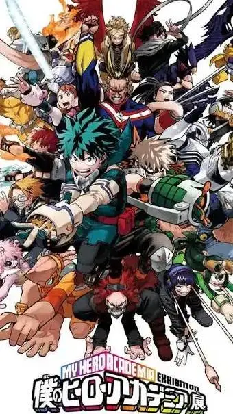 ai character: MHA beach 🏖 background