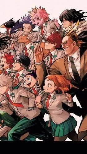 ai character: MHA sleepover  background