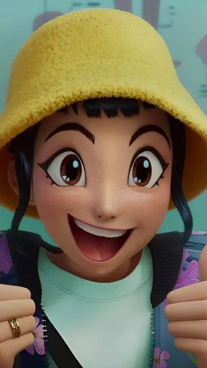 ai character: Zoey wlw background