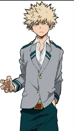 ai character: Bakugo  background
