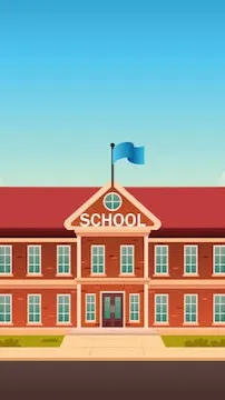 ai character: Bending scool background