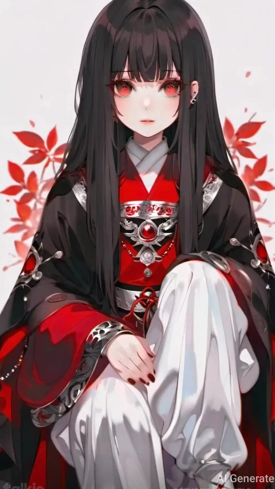 ai character: Kokuen Kibutsuji. background