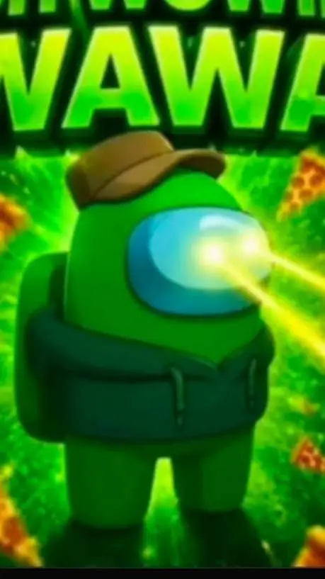 ai character: verde background