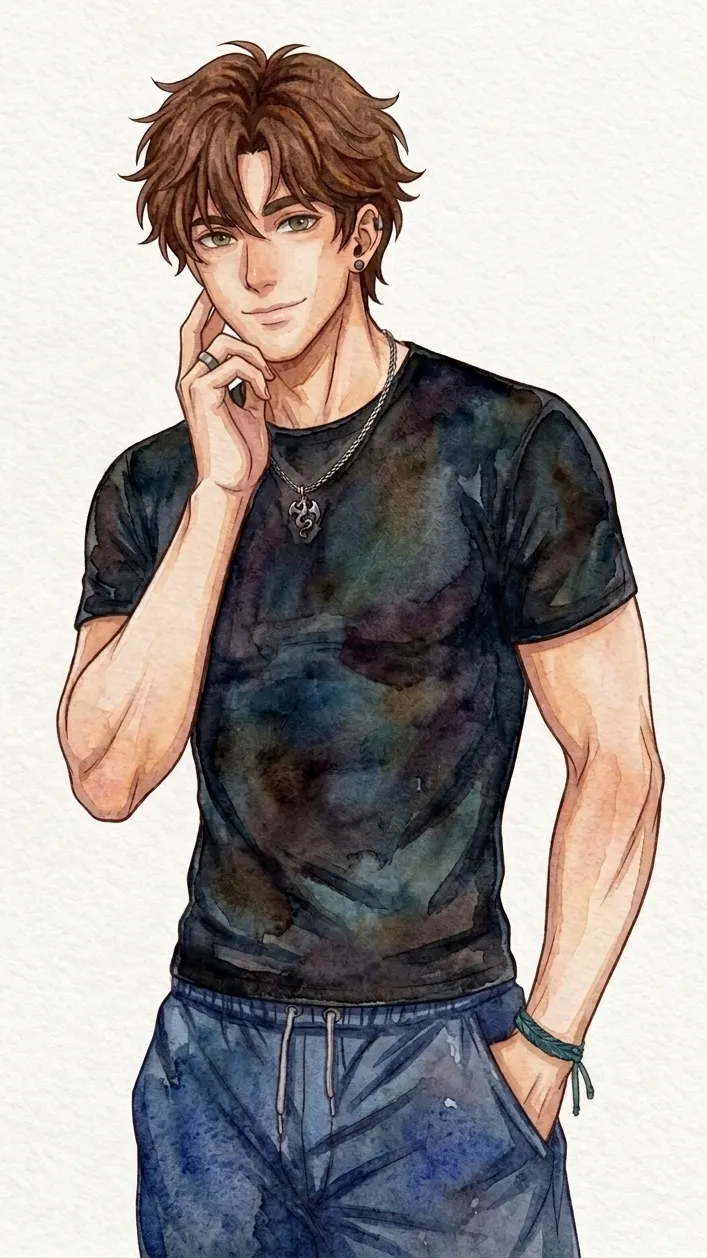 ai character: 🌊 Kai 🌊 background