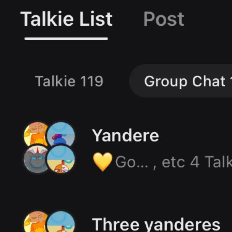 chat with ai character: 4 yanderes