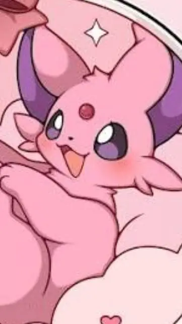 ai character: Espeon Dawn background