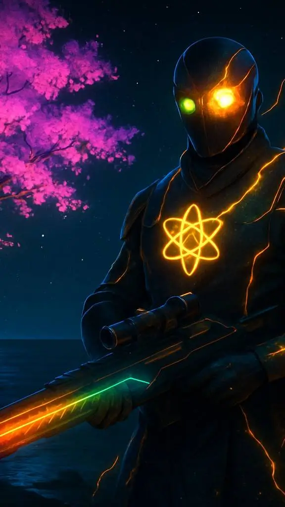 ai character: Atomic Marksman background