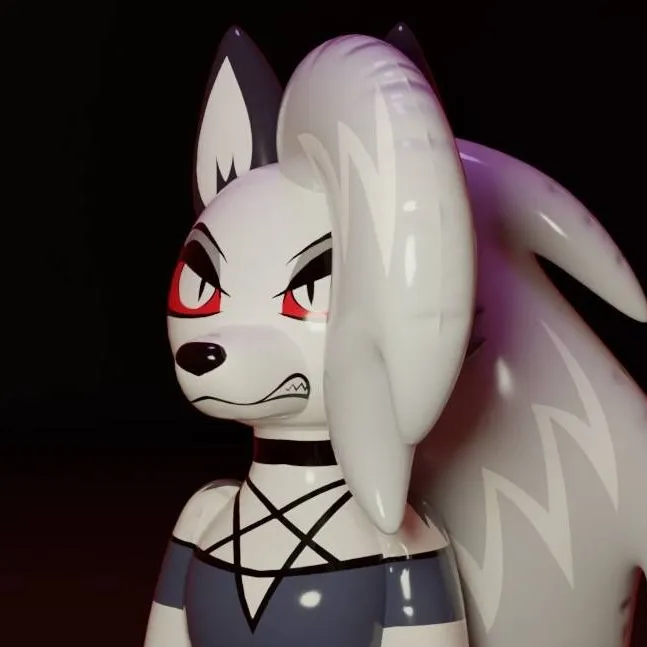 chat with ai character: Loona inflatable