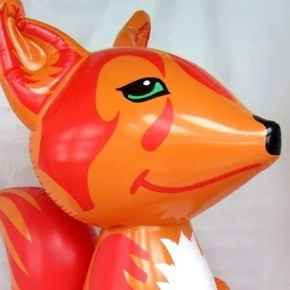 chat with ai character: Inflatable Fox