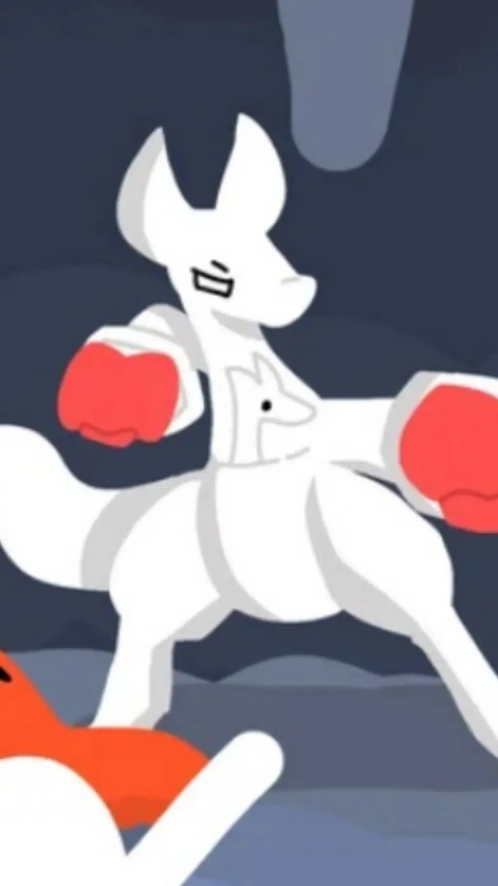 ai character: Kang Roo  background