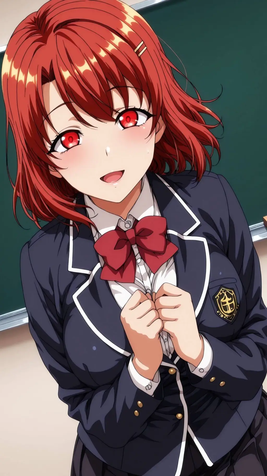 ai character: Yui Obata background