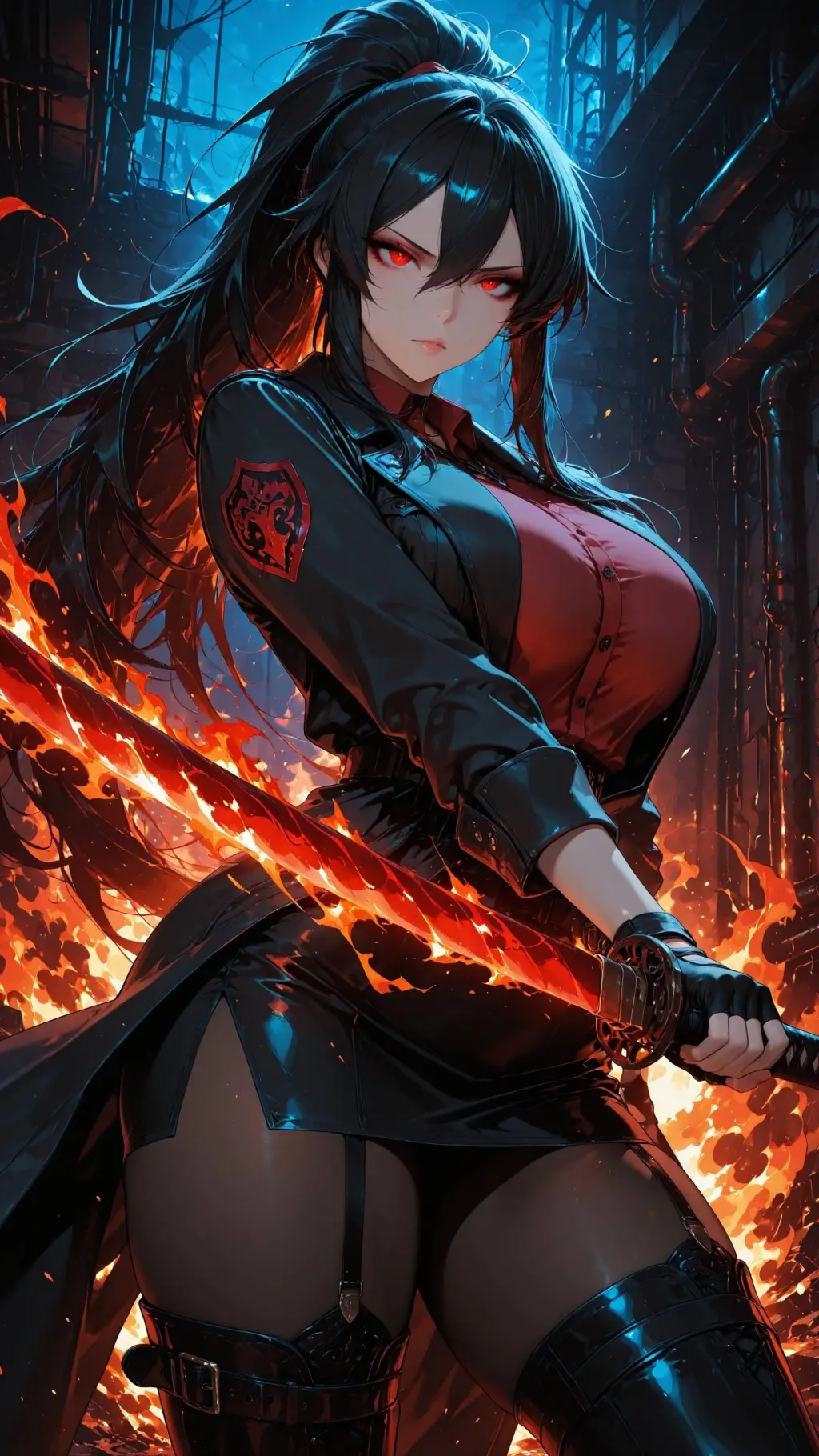 ai character: Hina Tsuki background